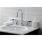 Kingston Brass KS2981CFL Century Widespread Bathroom Faucet W/ Brass Pop-Up, Chrome KS2981CFL - alternate 2